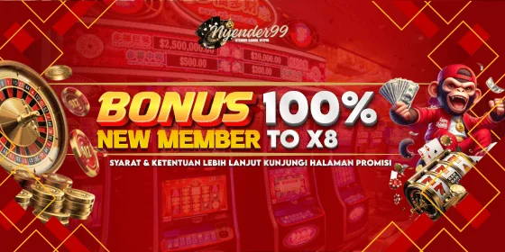 Bonus 100% Untuk Pendatang Baru